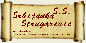 Srbijanka Strugarević vizit kartica
